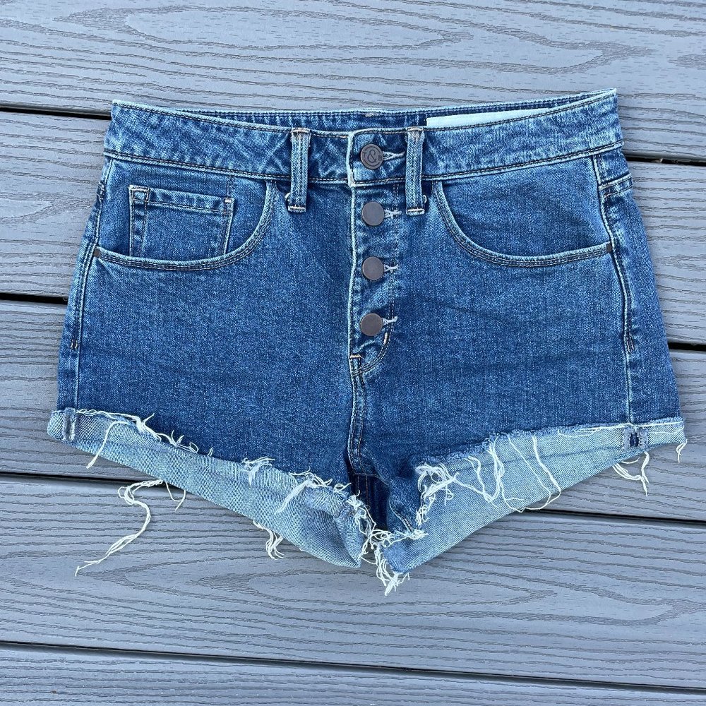 Treasure & Bond High Waisted Jean Shorts size 26